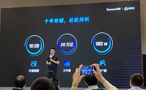 騰訊云數據存儲規模突破10EB，數據處理與存儲服務能力全面升級